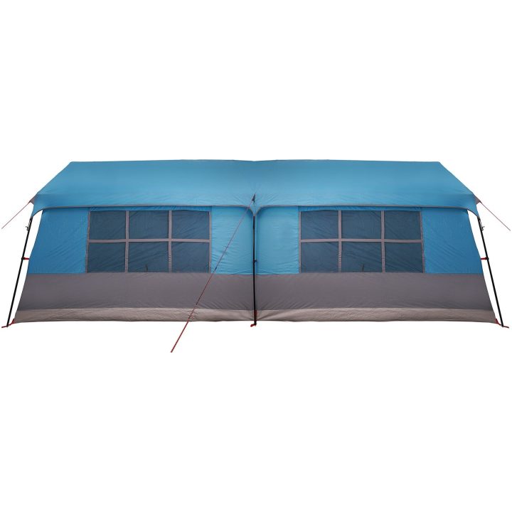 Campingtält med fönster Blå 12-personers vattentålig vidaXL 622 x 295 x 238 cm – bild 7