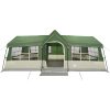 Campingtält med fönster Grönt 12-Personer Vattentåligt vidaXL 622 x 295 x 238 cm – miniatyr 11