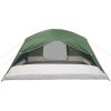 Campingtält med veranda 4 personer grön vattentätt vidaXL 4 - Person – miniatyr 11