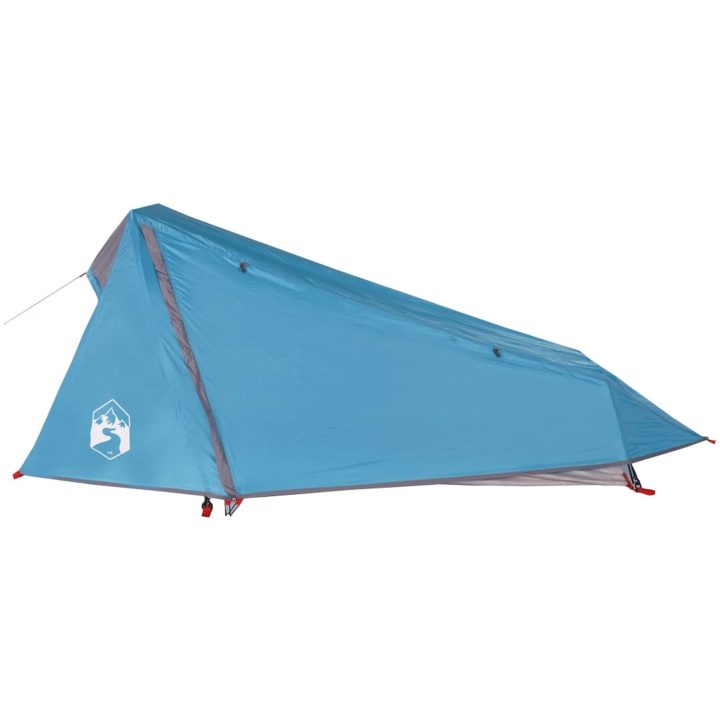Campingtält tunnel 1 person blå vattentätt vidaXL 1 - Person – bild 5