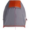 Campingtält tunnel 1 person grå och orange vattentätt vidaXL 1 - Person – miniatyr 7