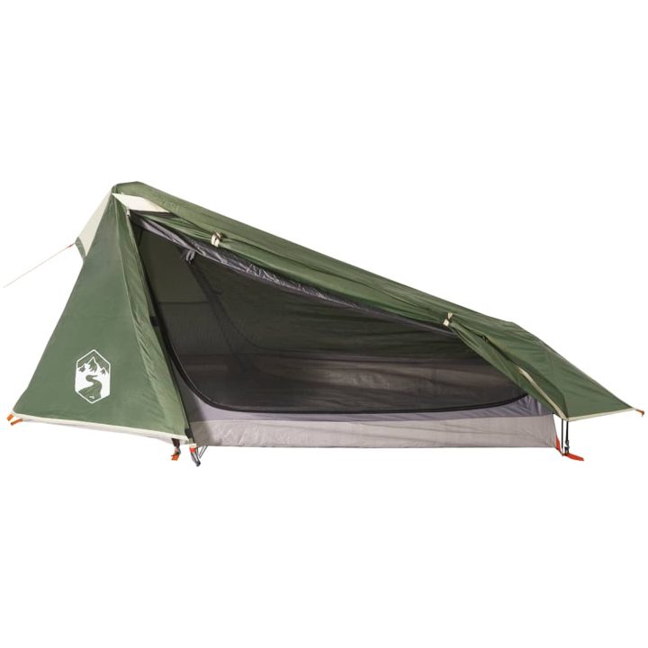 Campingtält tunnel 1 person grön vattentätt vidaXL 1 - Person – bild 2