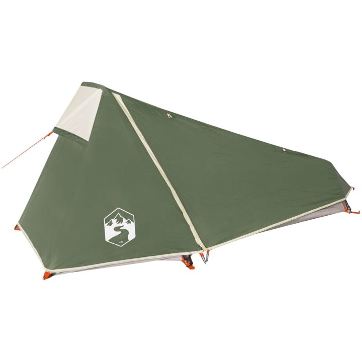 Campingtält tunnel 1 person grön vattentätt vidaXL 1 - Person – bild 5