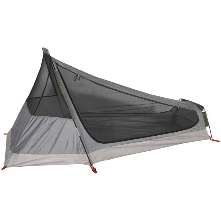 Campingtält tunnel 1 person grön vattentätt vidaXL 1 - Person – bild 9