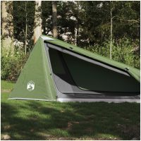 Campingtält tunnel 1 person grön vattentätt vidaXL