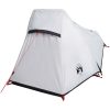 Campingtält tunnel 1 person vit mörkläggningstyg vattentätt vidaXL 1 - Person – miniatyr 6