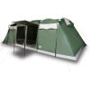 Campingtält tunnel 10 personer grön vattentätt vidaXL 10 - Person – miniatyr 4