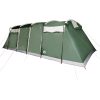 Campingtält tunnel 10 personer grön vattentätt vidaXL 10 - Person – miniatyr 5