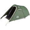 Campingtält tunnel 2 personer grön vattentätt vidaXL 2 - Person – miniatyr 2