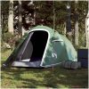 Campingtält tunnel 2 personer grön vattentätt vidaXL 2 - Person – miniatyr 1