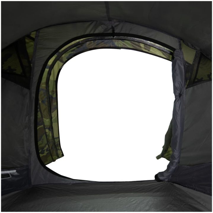 Campingtält tunnel 2 personer kamouflage vattentätt vidaXL 2 - Person – bild 11