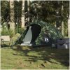 Campingtält tunnel 2 personer kamouflage vattentätt vidaXL 2 - Person – miniatyr 3