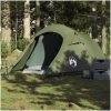Campingtält tunnel 2 personer olivgrön vattentätt vidaXL 2 - Person – miniatyr 1