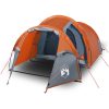 Campingtält tunnel 2 personer orange vattentätt vidaXL 2 - Person – miniatyr 2