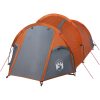 Campingtält tunnel 2 personer orange vattentätt vidaXL 2 - Person – miniatyr 4