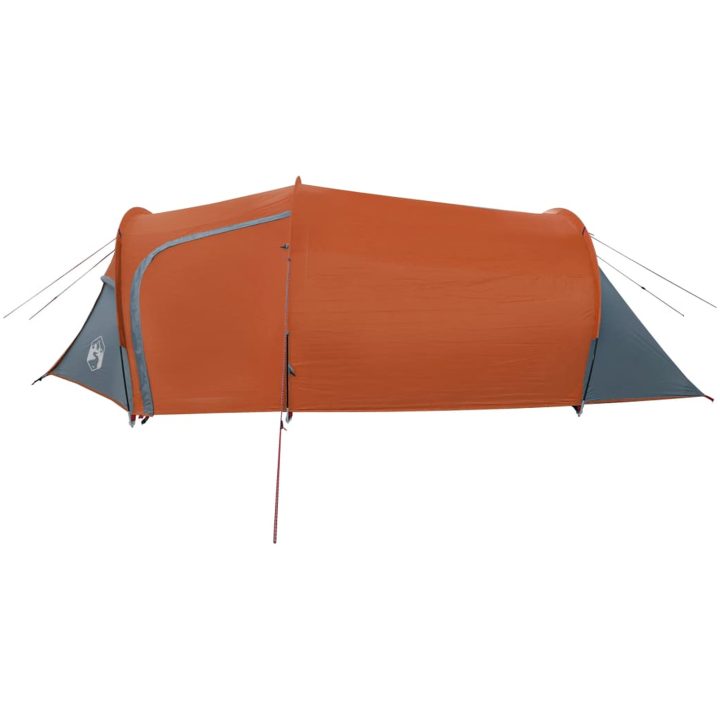 Campingtält tunnel 2 personer orange vattentätt vidaXL 2 - Person – bild 8