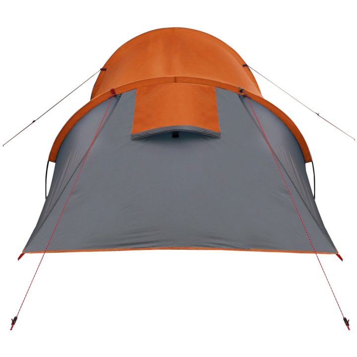 Campingtält tunnel 2 personer orange vattentätt vidaXL 2 - Person – bild 9