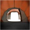 Campingtält tunnel 2 personer orange vattentätt vidaXL 2 - Person – miniatyr 10