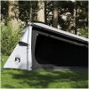 Campingtält tunnel 2 personer vit mörkläggningstyg vattentätt vidaXL 2 - Person – miniatyr 1