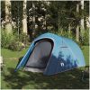 Campingtält tunnel 3 personer blå vattentätt vidaXL 3 - Person – miniatyr 3