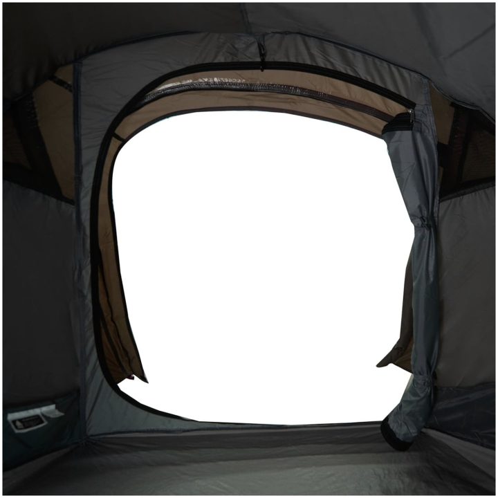 Campingtält tunnel 3 personer brun vattentätt vidaXL 3 - Person – bild 11