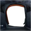 Campingtält tunnel 3 personer grå och orange vattentätt vidaXL 3 - Person – miniatyr 11