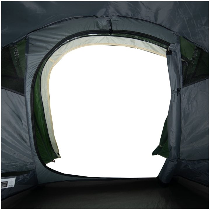 Campingtält tunnel 3 personer grön vattentätt vidaXL 3 - Person – bild 11