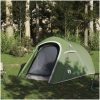 Campingtält tunnel 3 personer grön vattentätt vidaXL 3 - Person – miniatyr 3