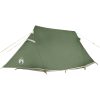 Campingtält tunnel 3 personer grön vattentätt vidaXL 3 - Person – miniatyr 8