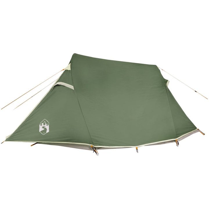Campingtält tunnel 3 personer grön vattentätt vidaXL 3 - Person – bild 8
