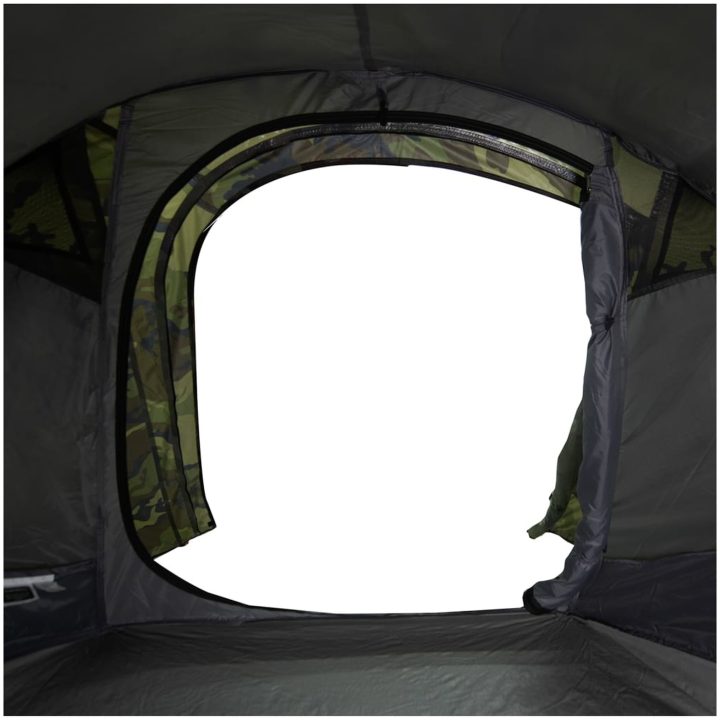 Campingtält tunnel 3 personer kamouflage vattentätt vidaXL 3 - Person – bild 12