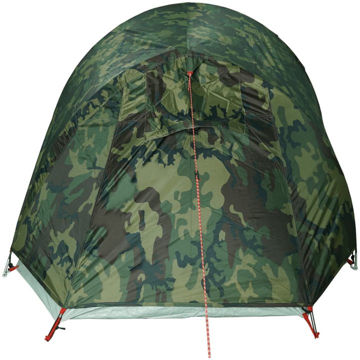 Campingtält tunnel 3 personer kamouflage vattentätt vidaXL 3 - Person – bild 9