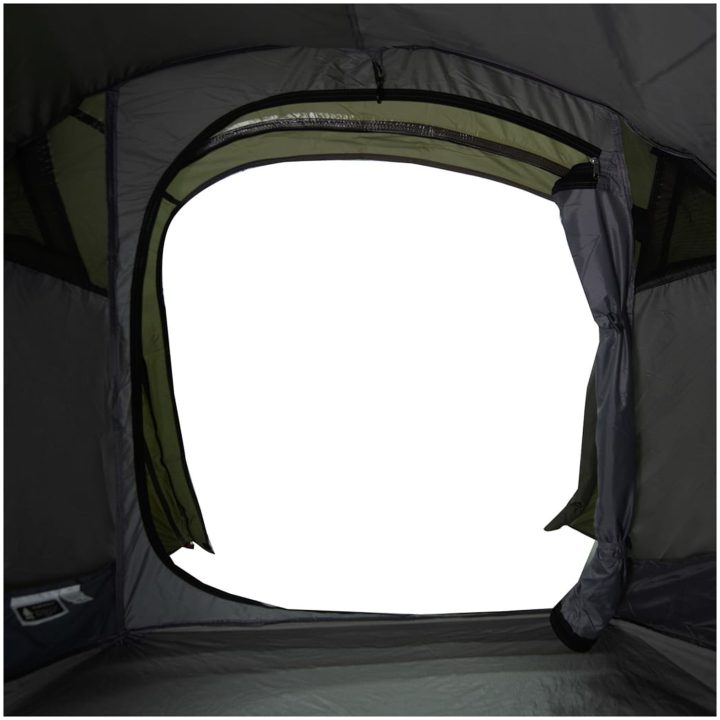 Campingtält tunnel 3 personer olivgrön vattentätt vidaXL 3 - Person – bild 11