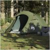 Campingtält tunnel 3 personer olivgrön vattentätt vidaXL 3 - Person – miniatyr 1