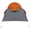 Campingtält tunnel 3 personer orange vattentätt vidaXL 3 - Person – miniatyr 9