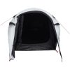 Campingtält tunnel 3 personer vit mörkläggningstyg vattentätt vidaXL 3 - Person – miniatyr 7
