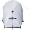 Campingtält tunnel 3 personer vit mörkläggningstyg vattentätt vidaXL 3 - Person – miniatyr 9