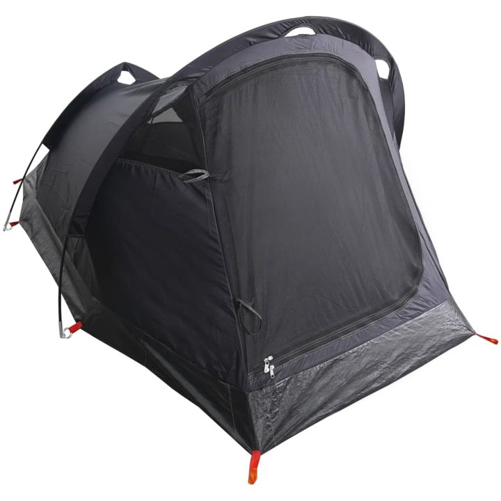 Campingtält tunnel 3 personer vit mörkläggningstyg vattentätt vidaXL 3 - Person – bild 10