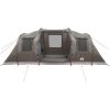 Campingtält tunnel 4 personer brun vattentätt vidaXL 4 - Person – miniatyr 6