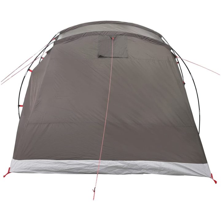 Campingtält tunnel 4 personer brun vattentätt vidaXL 4 - Person – bild 8
