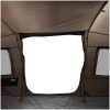 Campingtält tunnel 4 personer brun vattentätt vidaXL 4 - Person – miniatyr 10
