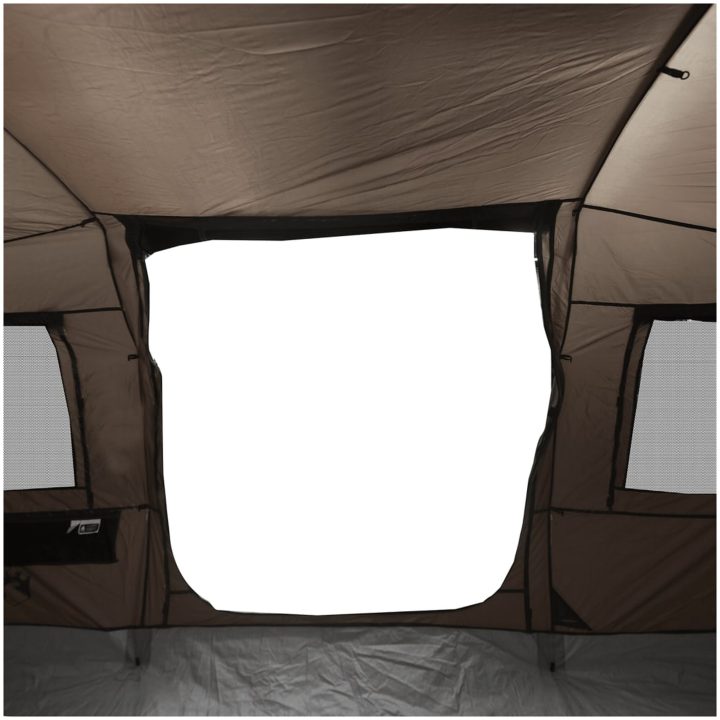 Campingtält tunnel 4 personer brun vattentätt vidaXL 4 - Person – bild 10