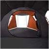 Campingtält tunnel 4 personer grå och orange vattentätt vidaXL – miniatyr 10