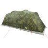 Campingtält tunnel 4 personer kamouflage vattentätt vidaXL 4 - Person – miniatyr 5