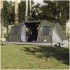 Campingtält tunnel 4 personer olivgrön vattentätt vidaXL 4 - Person – miniatyr 3