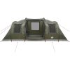 Campingtält tunnel 4 personer olivgrön vattentätt vidaXL 4 - Person – miniatyr 6