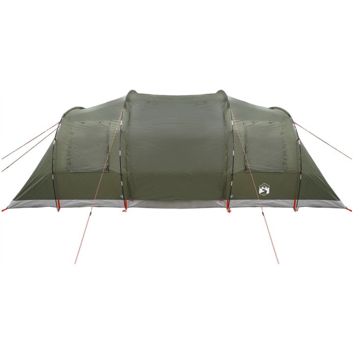 Campingtält tunnel 4 personer olivgrön vattentätt vidaXL 4 - Person – bild 7