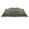 Campingtält tunnel 4 personer olivgrön vattentätt vidaXL 4 - Person – miniatyr 9