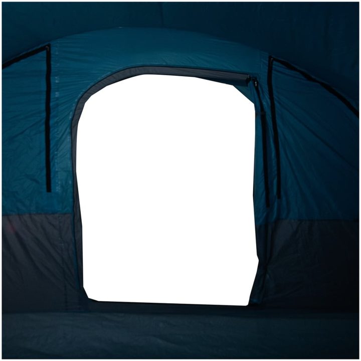 Campingtält tunnel 7 personer blå vattentätt vidaXL 7 - Person – bild 10