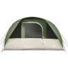 Campingtält tunnel 7 personer grön vattentätt vidaXL 7 - Person – miniatyr 6